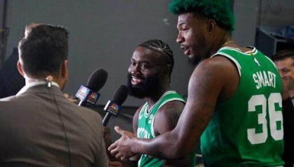 永利入口-绿军媒体日：众将避谈乌度卡 目标仍是总冠军